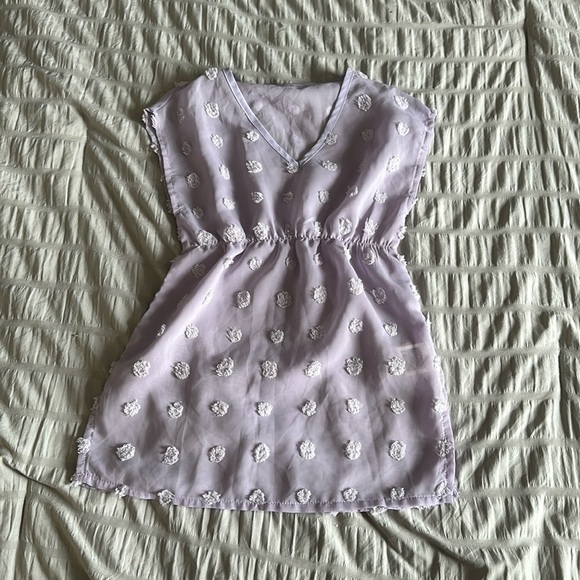Shein Purple Toddler Coverup Size 4 - Picture 1 of 3